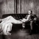 Lobby sofa couple Matt Rock