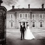 Front gates B W Matt Rock