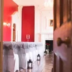 red dinning room 6 room